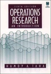 Operations research: an introduction  Cover Image