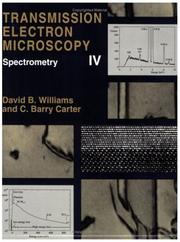 Transmission electron microscopy :   a texbook for materials science /  Cover Image