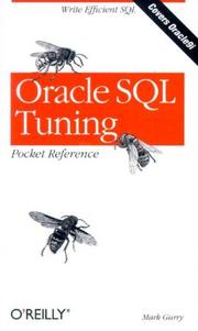 Oracle SQL tuning : pocket reference  Cover Image