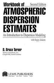 Workbook of atmospheric dispersion estimates :  an introduction to dispersion modeling /  Cover Image