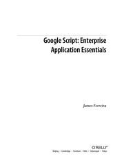Google script : enterprise application essential  Cover Image