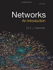Networks : an introduction  Cover Image