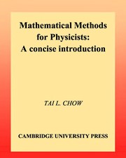 Mathematical methods for physicists : a course introduction  Cover Image