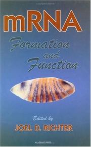 mRNA formation and function /  Cover Image