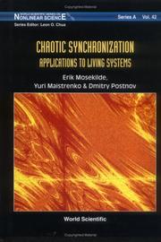 Chaotic syncronization :   applications to living systems /  Cover Image