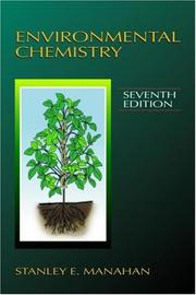 Environmental chemistry /  Cover Image