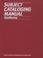 Go to record Library of Congress classification. Q. Science