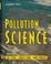 Go to record Pollution science /