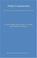 Go to record Niche construction :  the neglected process in evolution /